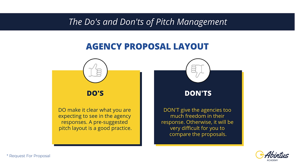 Do's and Dont's of Pitch Management